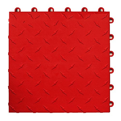 Speedway Garage Tile 789453P-50 Diamond Garage Floor 6 LOCK Diamond Tile 50 Pack Purple